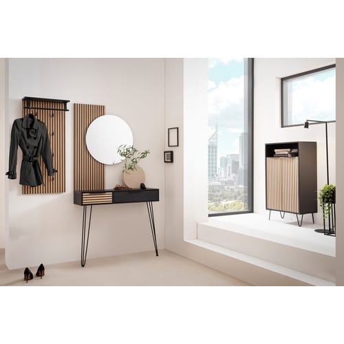 SCHILDMEYER Spiegel-Paneel »Katta«, BxH: 76,5 x 109 cm, braun