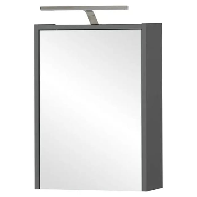 SCHILDMEYER LED-Spiegelschrank »Katta«, BxH: 43,5 x 64 cm, anthrazit - schwarz