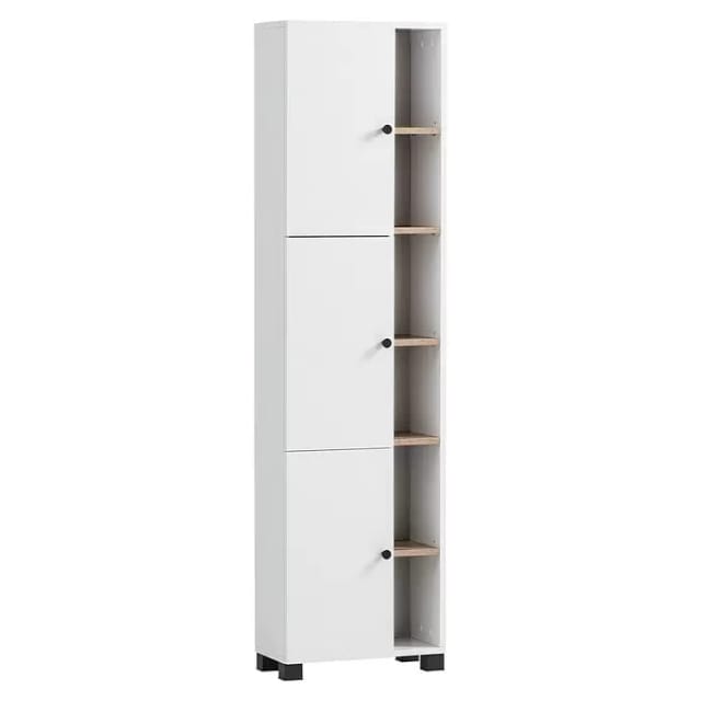 SCHILDMEYER Hochschrank &raquo;Lugo&laquo;, BxH: 45 x 167,6 cm, kreidwei&szlig; - weiss