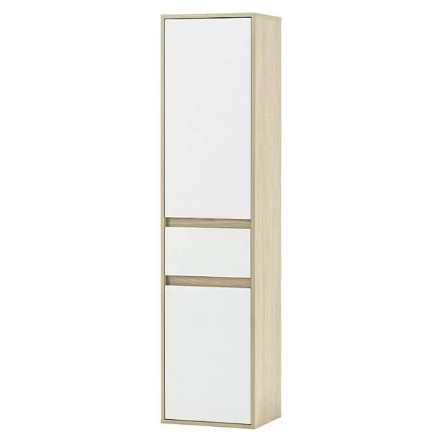 SCHILDMEYER Hochschrank »Mali«, BxH: 40,3 x 165,1 cm, mattweiß eiche - weiss