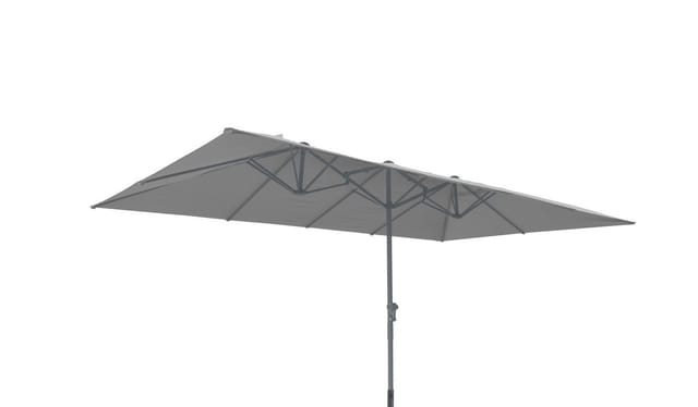 LECO Sonnenschirm, BxH: 460 x 207 cm, anthrazit - grau