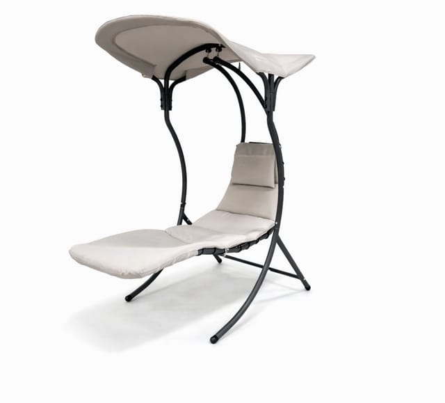 LECO Schwingliege »Dream Chair 2.0«, BxLxH: 110 x 200 x 183 cm - grau