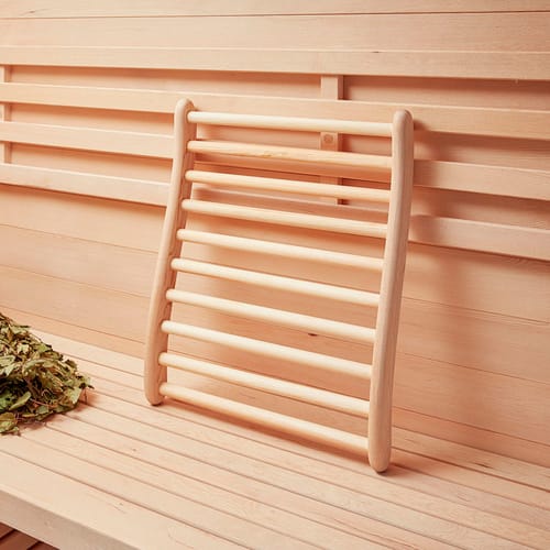Sauna-Set »VITA«, Rückenlehne, 2 Stück - braun