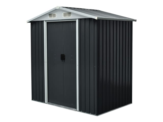 HOME DELUXE Gartenhaus »BOHIO DELUXE«, Größe L - grau