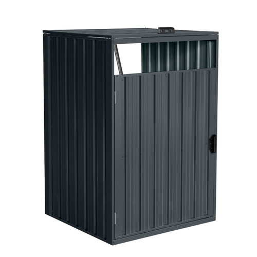 HOME DELUXE Mülltonnenbox »CUBO«, 1x240 L - grau Bild 2