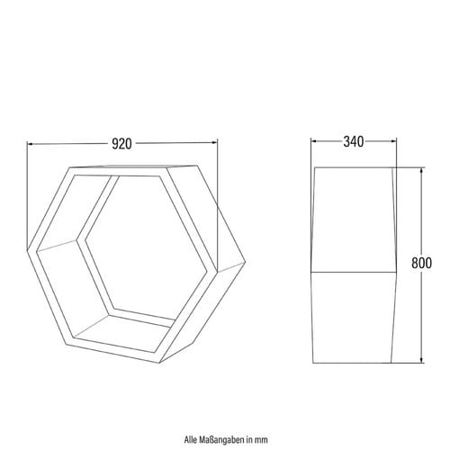 HOME DELUXE Kaminholzregal »ANTARES«, 80x92x43 cm - braun