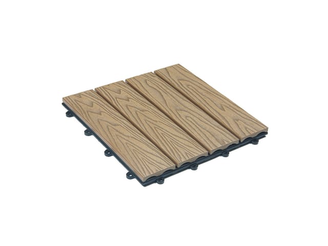 Holzfliesen »BAVARO Premium«, Teak 1 m2 - braun