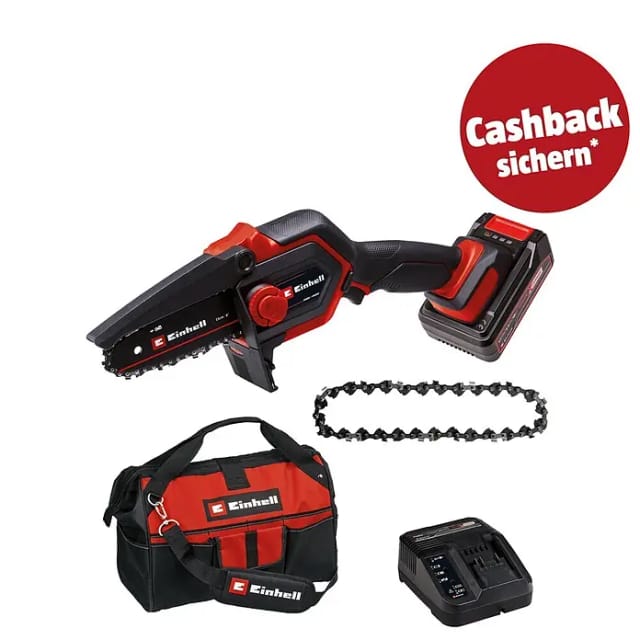 EINHELL Astkettensäge »GE-PS 18/15 Li Bag Kit«, inkl. Akku - schwarz