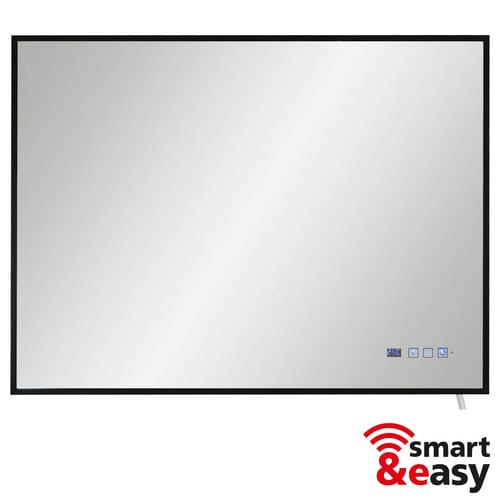 E2 Elektroheizung »INFRAe2«, Heizpaneel, smart&easy mirror M, 800 W - weiss
