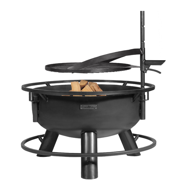 CookKing Feuerschale »Bandito 80«, BxHxT: 94 x 110 x 94 cm, schwarz