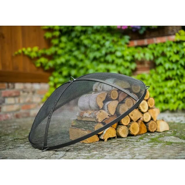 CookKing Funkenschutzgitter, BxHxT: 59 x 15 x 59 cm, schwarz
