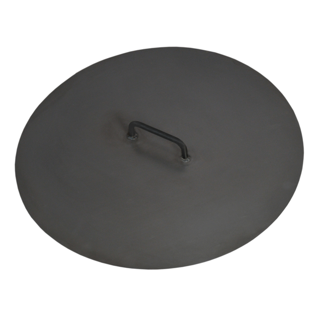 CookKing Feuerschalendeckel, BxHxT: 61 x 3 x 61 cm, schwarz