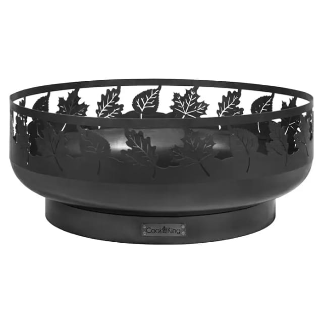 CookKing Feuerschale »Toronto 80«, BxHxT: 80 x 33 x 80 cm, schwarz