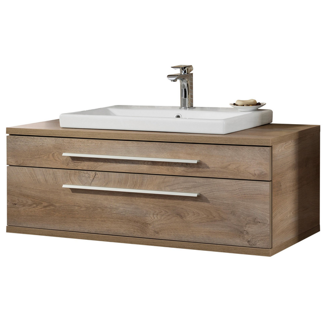 FACKELMANN Waschplatz-Set »STANFORD«, 110cm Nature Oak - braun