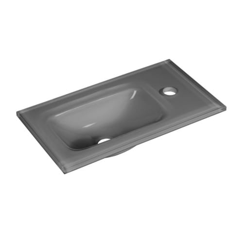 FACKELMANN Waschplatz-Set »SBC Gäste Bad«, 45cm links AstEiche - braun