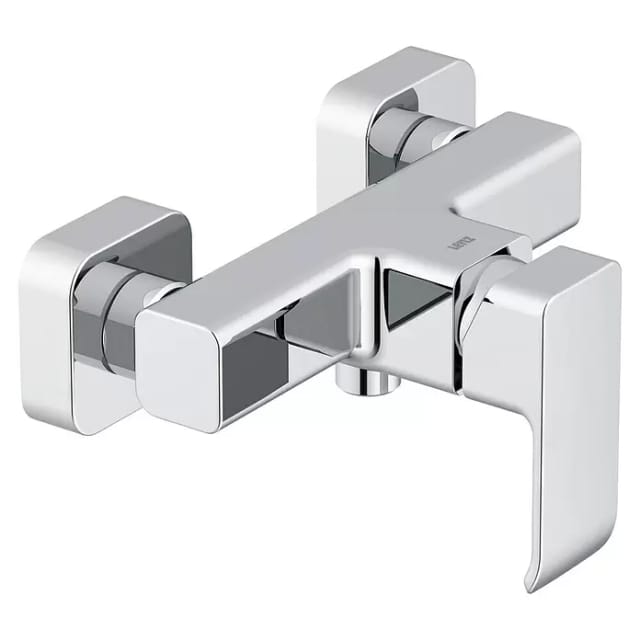 LENZ Brausearmatur »MILANA«, 1/2", Messing, chromfarben - silberfarben