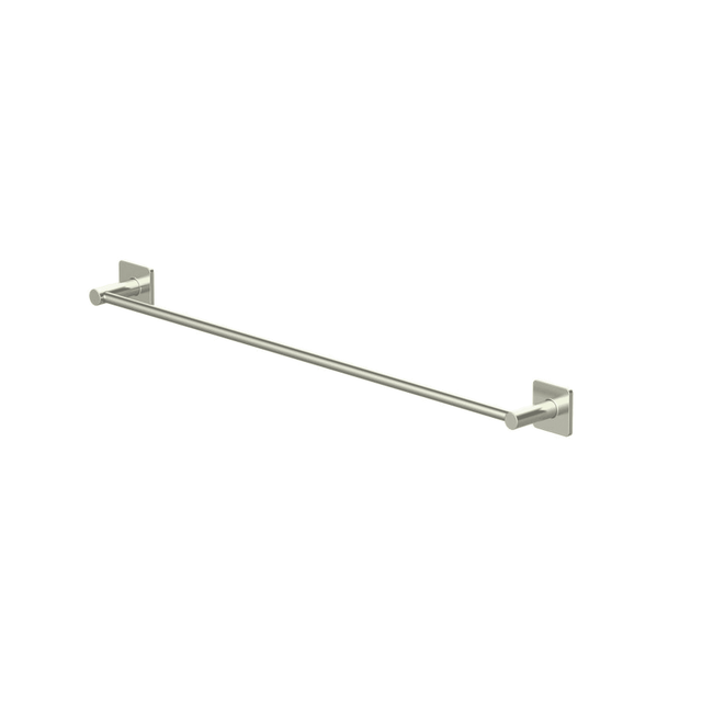 LENZ Badetuchhalter »VENT«, Nickel-matt, Montageart: Kleben oder Bohren - silberfarben