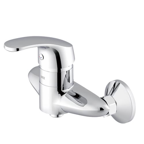 LENZ Brausearmatur »LIANA«, 1/2", Messing, chromfarben - silberfarben