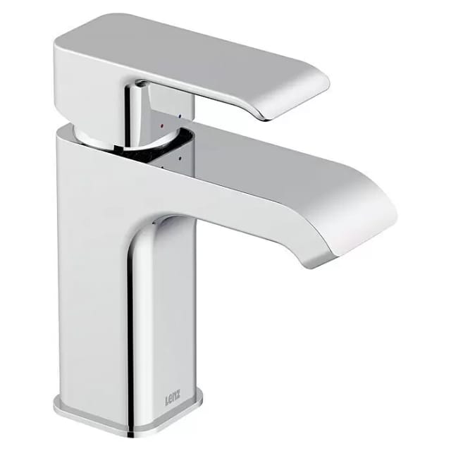 LENZ Waschtischarmatur »MILANA«, 3/8", Messing, chromfarben - silberfarben