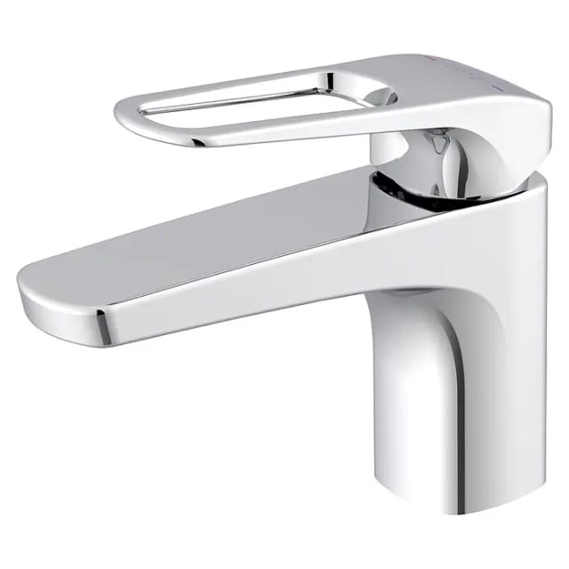 LENZ Waschtischarmatur »INOA«, 3/8", Messing, chromfarben - silberfarben