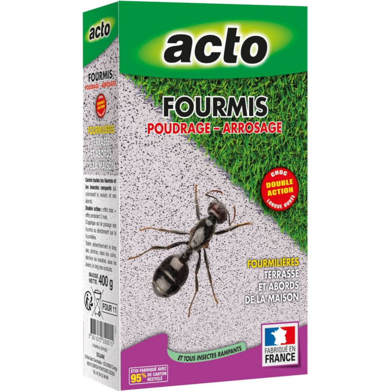 Antifourmis Acto Puder Bewässerung 400g