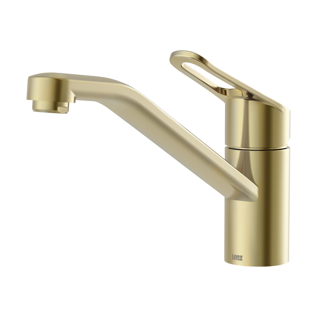 LENZ Küchenarmatur »MILA«, 3/8", Messing, goldfarben
