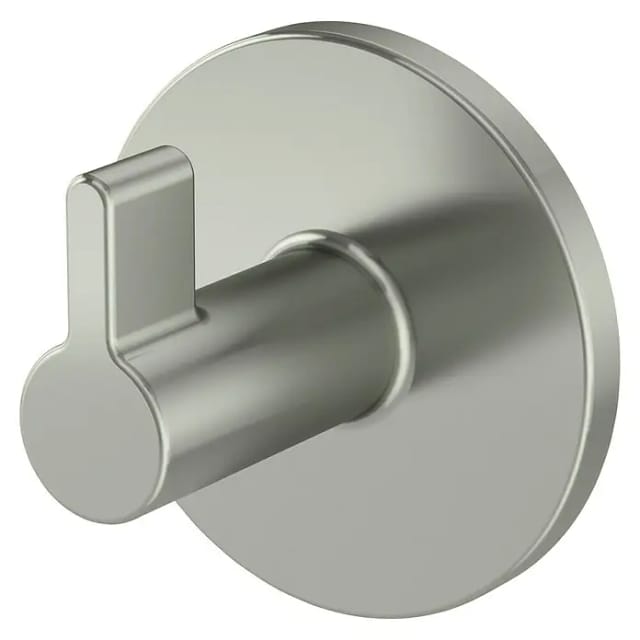 LENZ Handtuch-Haken »NOA«, Nickel-matt, Montageart: Kleben oder Bohren - silberfarben