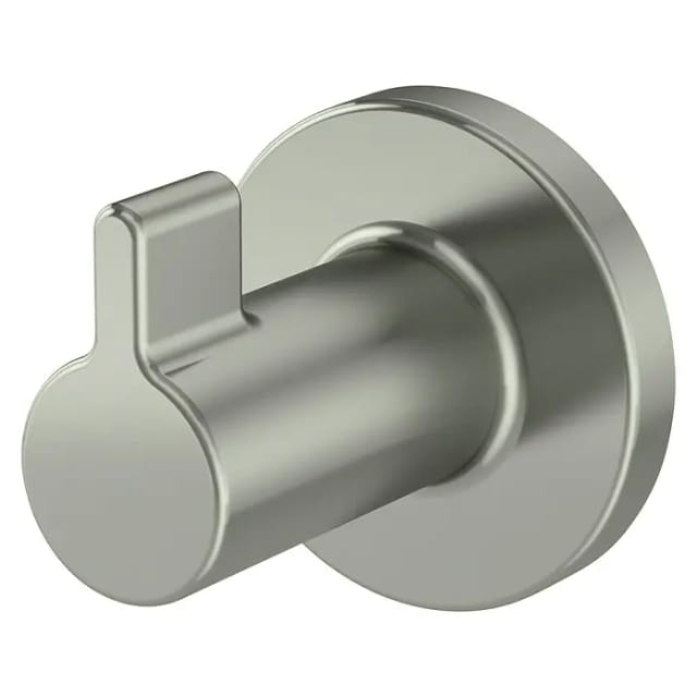 LENZ Handtuch-Haken »NOA«, Nickel-matt, Montageart: Bohren - silberfarben