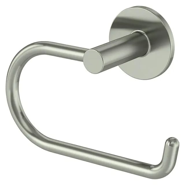 LENZ Toilettenpapierhalter »NOA«, Nickel-matt, Montageart: Kleben oder Bohren - silberfarben