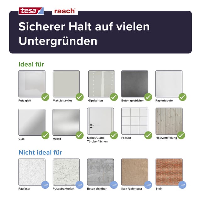 Rasch Selbstklebende Vliestapete »Uni«, 6,00x0,53m Uni weiß - weiss