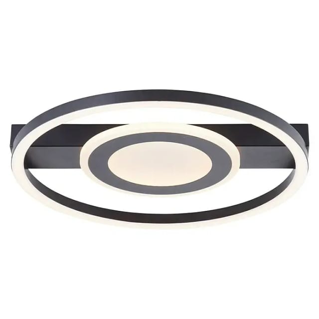 BRILLIANT LED-Deckenleuchte »Maureen«, 21W, 2310lm, 3000K, Metall/Kunststoff, schwarz
