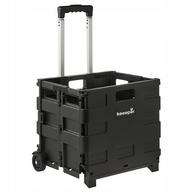 KEEEPER Einkaufstrolley »Olli«, 65,0L 42x40,5x38 cm black - schwarz