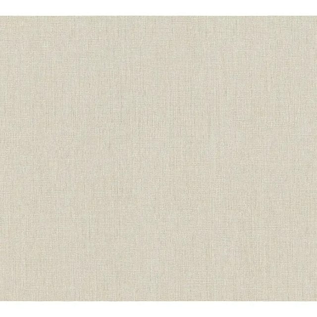 A.S. Création Vliestapete, 10,05x0,53m, Uni creme - beige