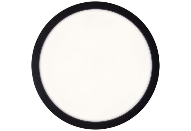 BRILLIANT LED-Deckenleuchte »Navara«, 18W, 1900lm, 4000K, Kunststoff, schwarz