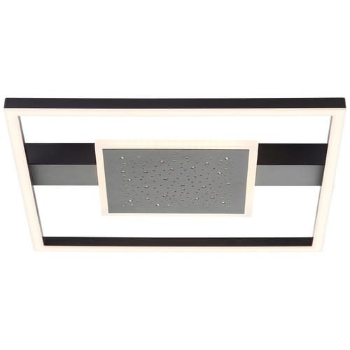 BRILLIANT LED-Deckenleuchte »Reno«, 30W, 3500lm, 3000K, Metall/Kunststoff, schwarz