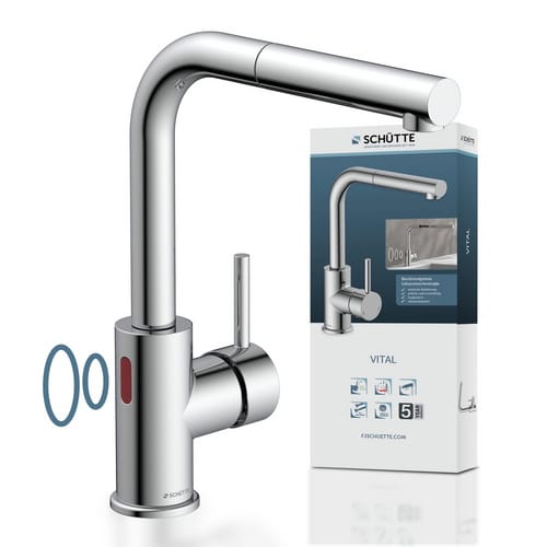SCHÜTTE Spültischarmatur »VITAL«, mit Sensor, Chrom - silberfarben