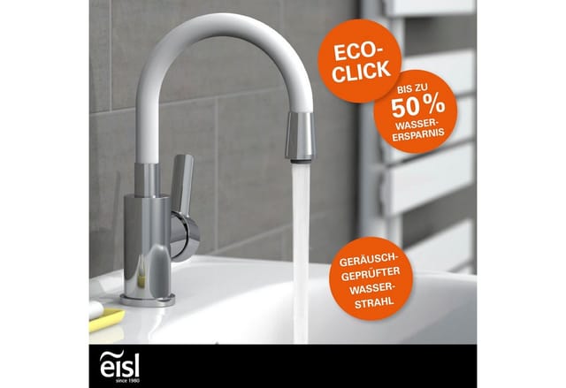 Eisl Waschtischarmatur »FLEXO«, Chrom - silberfarben
