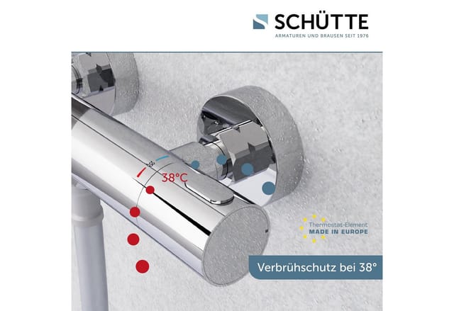 SCHÜTTE Duscharmatur »LOS ANGELES«, Chrom - silberfarben