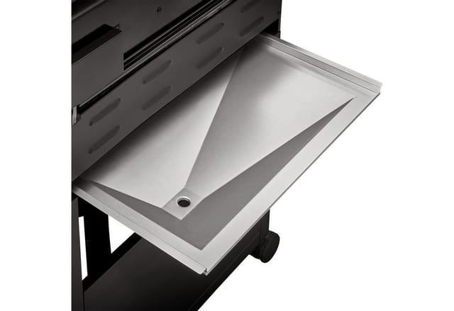 ENDERS Gasgrill »Hyde 4 SIKR Turbo«, 4 Brenner, Grillfläche: 54 cm x 42 cm - grau