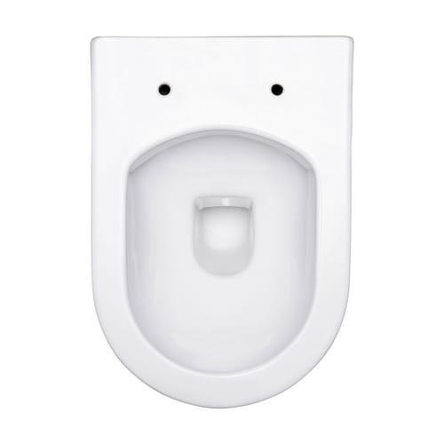 SCHÖNER WOHNEN KOLLEKTION WC »Antus«, BxHxT: 35,5 x 36 x 50,5 cm, Keramik, weiß - weiss