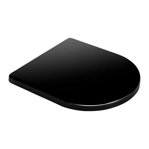 SCHÖNER WOHNEN KOLLEKTION WC-Sitz »Antus«, BxL: 37 x 43 cm, Duroplast, mattschwarz