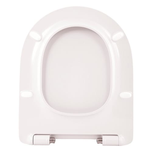 SCHÖNER WOHNEN KOLLEKTION WC-Sitz »Antus«, BxL: 36,8 x 43,6 cm, Duroplast, weiß - weiss