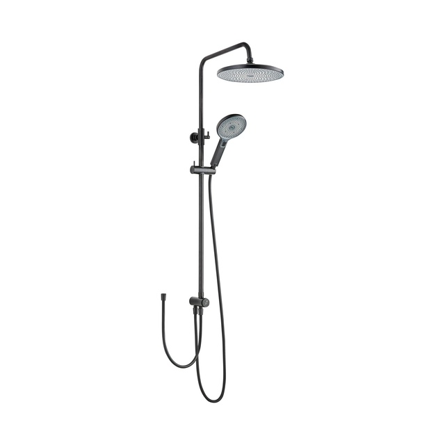 SCHÖNER WOHNEN KOLLEKTION Duschsystem »Biella«, BxHxL: 35 x 118 x 26 cm, Metall, mattschwarz