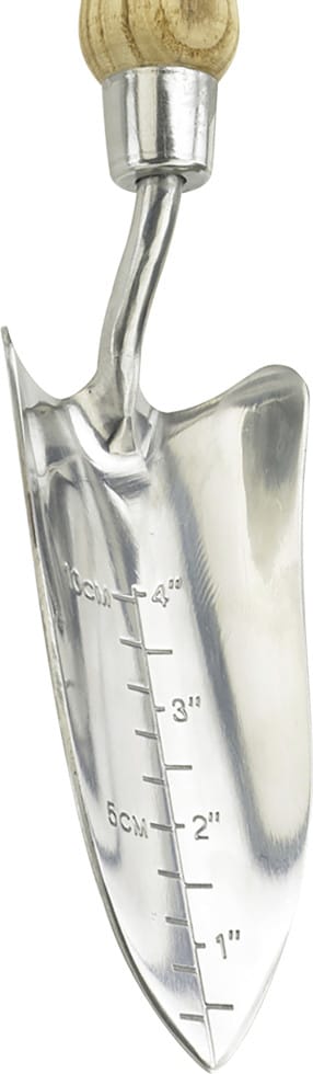Kent & Stowe Gartengerät, Edelstahlklinge, 1 Stück - silberfarben
