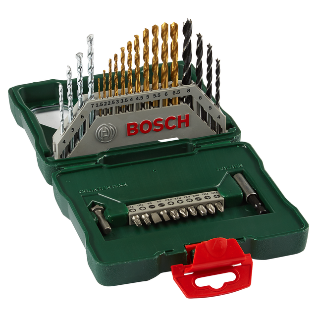 BOSCH Werkzeugset »X-Line«, TiN-beschichtetes Set, 30-tlg. - bunt