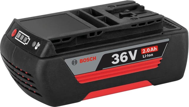 BOSCH Akku-Rasenmäher »AdvancedRotak«, 36V-40-650, 2 x Akku 36V 2,0Ah - bunt