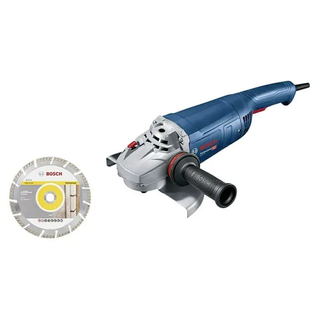 BOSCH PROFESSIONAL Winkelschleifer »GWS 22-230 J«, 2200 W, Max. Drehzahl 6500 U/min - blau