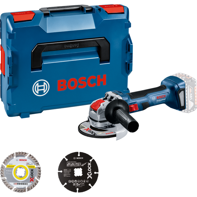 Akku-Winkelschleifer »GWX 18V-7«, 700 W, Max. Drehzahl 11000 U/min - blau