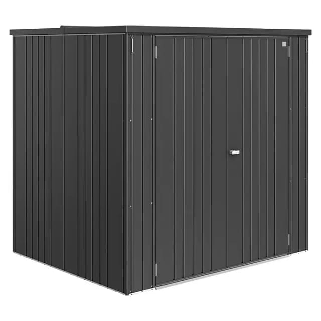 BIOHORT Gerätehaus »Geräteschrank«, BxHxT: 192 x 184 x 155 cm (Außenmaß), Gr. 190 large, dunkelgrau-metallic