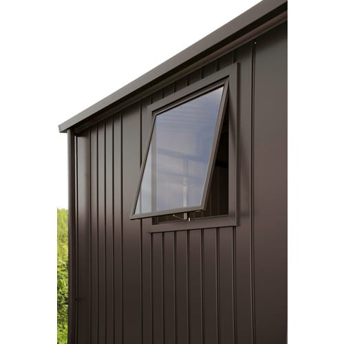 BIOHORT Fenster, BxHxT: 188 x 2,5 x 81,4 cm, dunkelgrau-metallic
